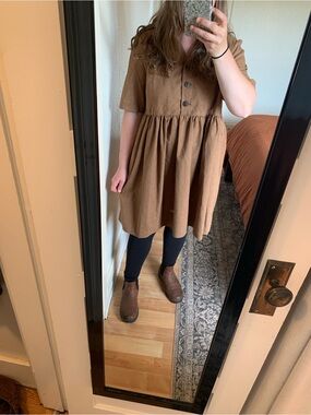 NotPerfectLinen-Inspired Handmade Dress